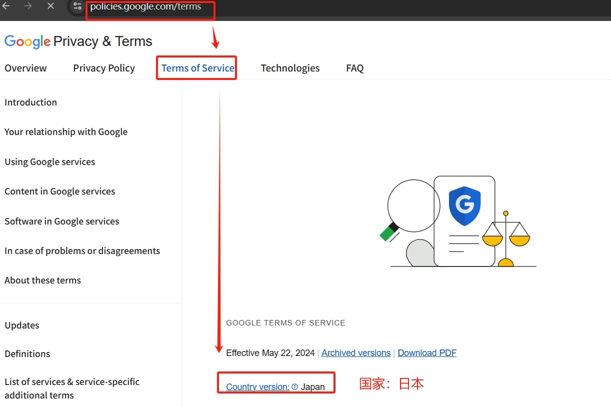 Gmail归属国家IP查询