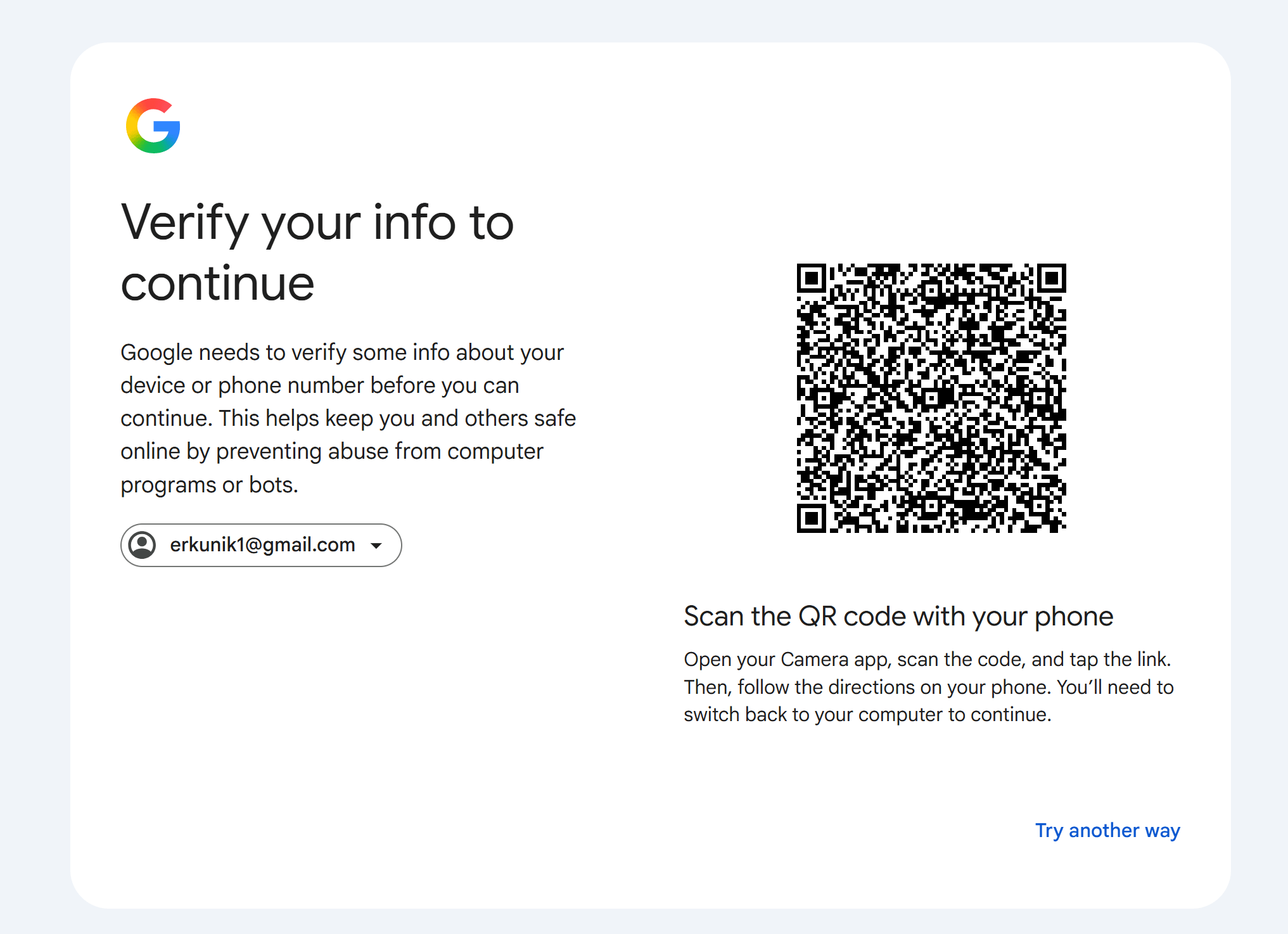 Scan the QR code with your phone